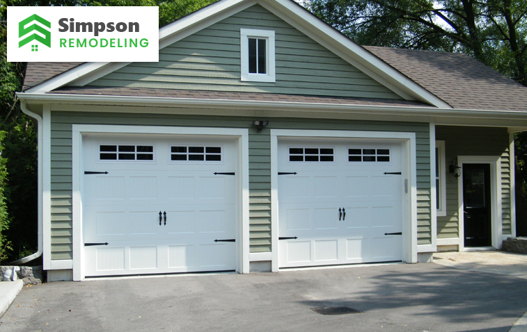 Garage White Doors House