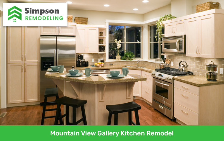 Mountain View Gallery Kitchen Remodel